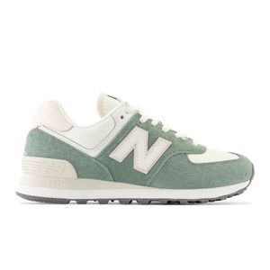 New Balance 574 Dark Juniper Green Suede Casual Lace Up Sneakers Women’s 8 New